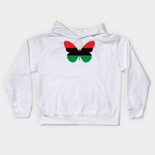 African Butterfly Kids Hoodie